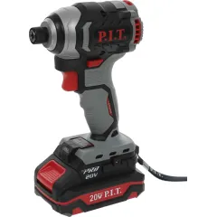 Винтоверт P.I.T. PSD20H-170A/1 аккум. патрон:держатель бит 1/4" (кейс в комплекте)