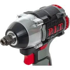 Гайковерт P.I.T. PIW20H-300B аккум. патрон:квад.1/2"