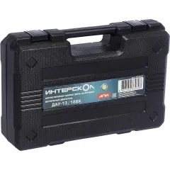 Дрель-шуруповерт Интерскол ДАУ-13/18В без АКБ и ЗУ аккум. патрон:быстрозажимной (кейс в комплекте) (574.0.0.70)