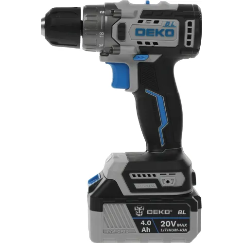 Дрель-шуруповерт Deko Loner 20V One аккум. патрон:быстрозажимной (085-1004)