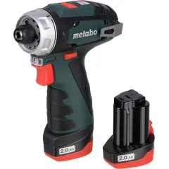 Дрель-шуруповерт Metabo PowerMaxx BS Basic аккум. патрон:быстрозажимной (кейс в комплекте) (600080500)