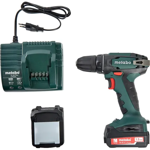 Дрель-шуруповерт Metabo BS 14.4 аккум. патрон:быстрозажимной (кейс в комплекте) (602206550)