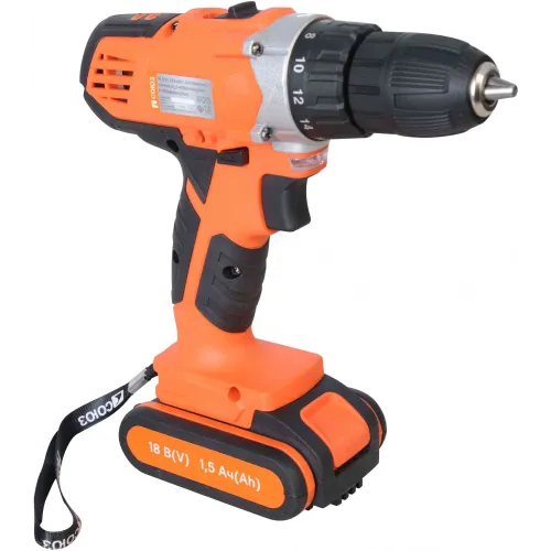 Дрель-шуруповерт Союз ДШС-18-2К-ПРОМО аккум. патрон:быстрозажимной (кейс в комплекте)