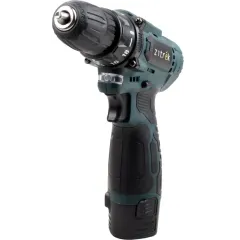 Дрель-шуруповерт Zitrek Green 12V Max аккум. патрон:быстрозажимной (085-1016)