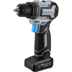 Дрель-шуруповерт Deko Loner 20V PRO аккум. патрон:быстрозажимной (кейс в комплекте) (085-1010)