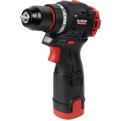 Дрель-шуруповерт Elitech CD 16L2 (E2201.039.01) 32Вт аккум. патрон:быстрозажимной (кейс в комплекте) (205715)