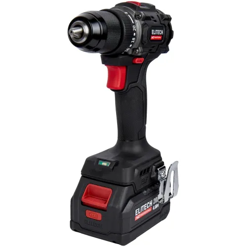 Дрель-шуруповерт Elitech CD 20SL2 (E2201.040.02) 80Вт аккум. патрон:быстрозажимной (кейс в комплекте) (205718)