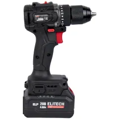 Дрель-шуруповерт Elitech CD 20SL2 (E2201.040.02) 80Вт аккум. патрон:быстрозажимной (кейс в комплекте) (205718)