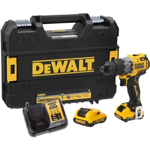 Дрель-шуруповерт DeWalt DCD706D2 аккум. патрон:быстрозажимной (кейс в комплекте) (DCD706D2-QW)