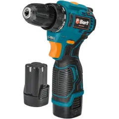 Дрель-шуруповерт Bort BAB-16-BLK аккум. патрон:быстрозажимной (кейс в комплекте) (93414868)