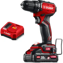 Дрель-шуруповерт Зубр ДБ-45-21 40Вт аккум. патрон:быстрозажимной