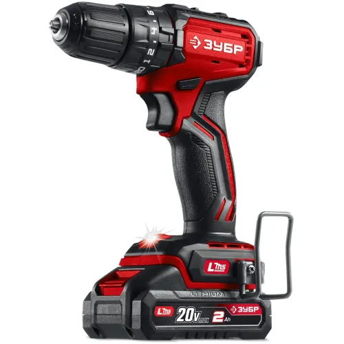 Дрель-шуруповерт Зубр ДБУ-45-21 40Вт аккум. патрон:быстрозажимной