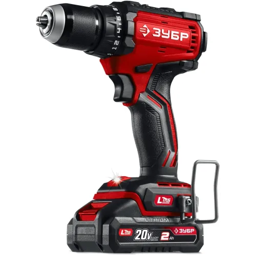 Дрель-шуруповерт Зубр ДБ-65-22 40Вт аккум. патрон:быстрозажимной