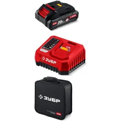 Дрель-шуруповерт Зубр ДБ-65-22 40Вт аккум. патрон:быстрозажимной