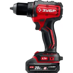 Дрель-шуруповерт Зубр ДБ-65-22 40Вт аккум. патрон:быстрозажимной