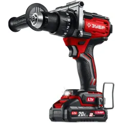 Дрель-шуруповерт Зубр ДБ-165-22 40Вт аккум. патрон:быстрозажимной