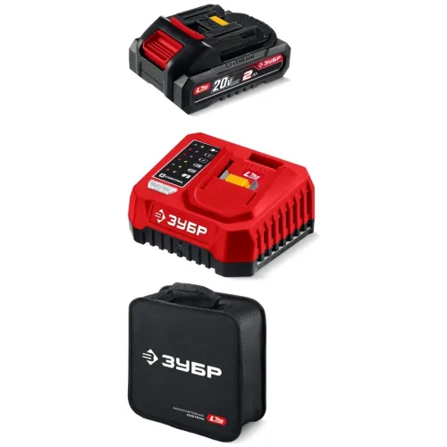 Дрель-шуруповерт Зубр ДБ-165-22 40Вт аккум. патрон:быстрозажимной