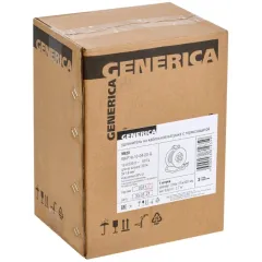 Удлинитель силовой IEK УК20 (WKP10-10-04-20-G) 3x1.0кв.мм 4розет. 20м ПВС 10A катушка черный