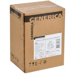 Удлинитель силовой IEK УК30 (WKP20-16-04-30-G) 3x1.5кв.мм 4розет. 30м ПВС 16A катушка черный