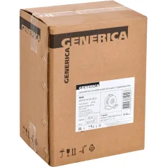 Удлинитель силовой IEK УК30 (WKP20-16-04-40-G) 3x1.5кв.мм 4розет. 40м ПВС 16A катушка черный