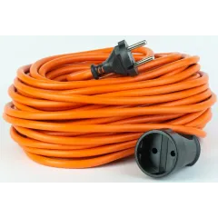 Удлинитель силовой PROconnect Pro-Uc (11-7105) 2x0.75кв.мм 1розет. 10м ПВС 6A без катушки оранжевый