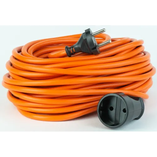 Удлинитель силовой PROconnect Pro-Uc (11-7105) 2x0.75кв.мм 1розет. 10м ПВС 6A без катушки оранжевый