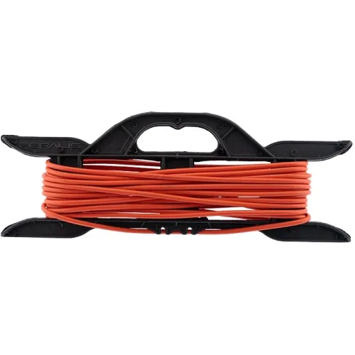 Удлинитель силовой PROconnect ПВС (11-7111) 2x0.75кв.мм 1розет. 10м ПВС 6A пласт.рамка оранжевый