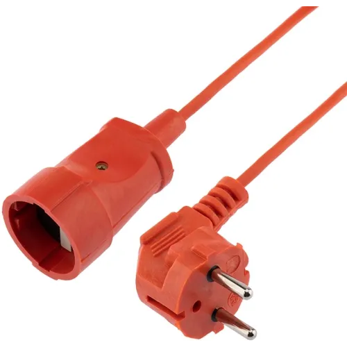 Удлинитель силовой PROconnect ПВС (11-7111) 2x0.75кв.мм 1розет. 10м ПВС 6A пласт.рамка оранжевый