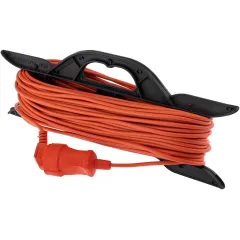 Удлинитель силовой PROconnect ПВС (11-7113) 2x0.75кв.мм 1розет. 30м ПВС 6A пласт.рамка оранжевый