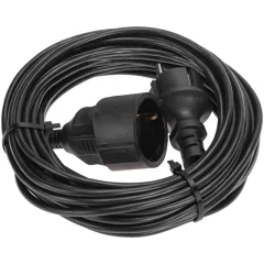 Удлинитель силовой PROconnect PROc-Uc (13-4909) 3x0.75кв.мм 1розет. 10м ПВС 6A без катушки черный