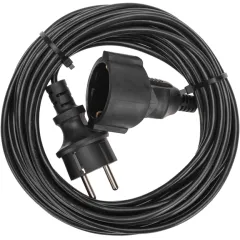 Удлинитель силовой PROconnect PROc-Uc (13-4909) 3x0.75кв.мм 1розет. 10м ПВС 6A без катушки черный