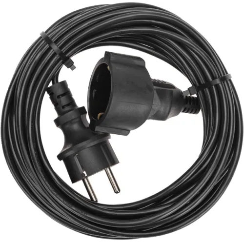 Удлинитель силовой PROconnect PROc-Uc (13-4909) 3x0.75кв.мм 1розет. 10м ПВС 6A без катушки черный