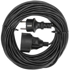 Удлинитель силовой PROconnect PROc-Uc (13-4910) 3x0.75кв.мм 1розет. 20м ПВС 6A без катушки черный