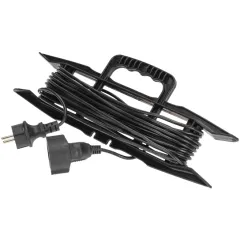 Удлинитель силовой PROconnect PROc-Uc (13-4913) 3x0.75кв.мм 1розет. 10м ПВС 6A пласт.рамка черный