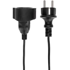 Удлинитель силовой PROconnect PROc-Uc (13-4915) 3x0.75кв.мм 1розет. 30м ПВС 6A пласт.рамка черный