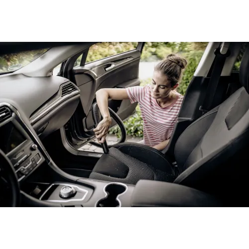 Строительный пылесос Karcher WD 2 Plus V-12/6/18/C 1000Вт (уборка: сухая/влажная) желтый