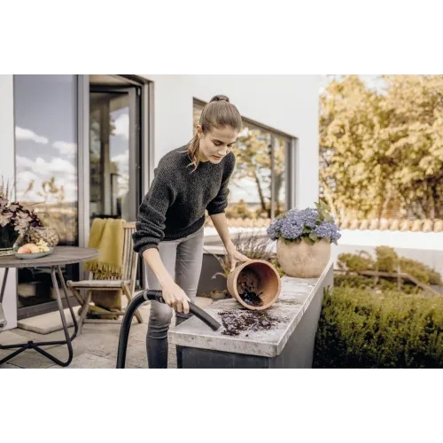 Строительный пылесос Karcher WD 3 S V-17/4/20 1000Вт (уборка: сухая/сбор воды) желтый