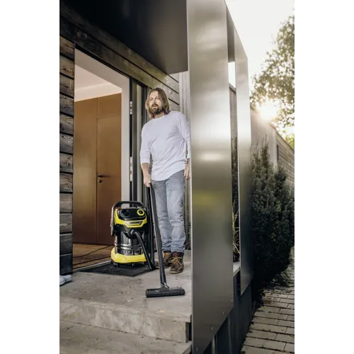 Строительный пылесос Karcher WD 5 S V-25/5/22 1100Вт (уборка: сухая/сбор воды) желтый
