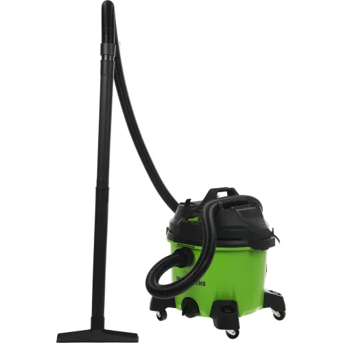 Строительный пылесос Greenworks G120WDV 1300Вт (уборка: сухая/сбор воды) зеленый