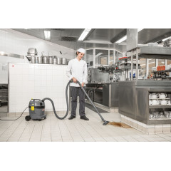 Строительный пылесос Karcher NT 22/1 Ap Te 1300Вт (уборка: сухая/влажная) серый