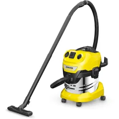 Строительный пылесос Karcher WD 4 P S V-20/5/22 1000Вт (уборка: сухая/сбор воды/выдув) желтый