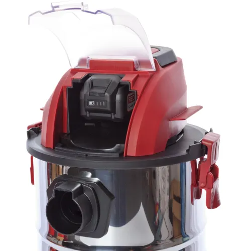 Строительный пылесос RedVerg RD-VC18/U 400Вт (уборка: сухая/сбор воды) черный