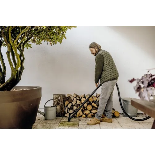 Строительный пылесос Karcher WD 3 V-17/4/20 1000Вт (уборка: сухая/сбор воды/выдув) желтый