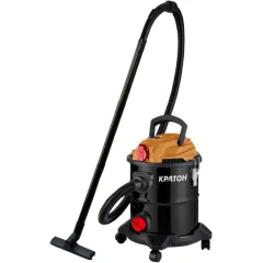 Строительный пылесос Кратон VC-20/1200 1200Вт (уборка: сухая/влажная) черный