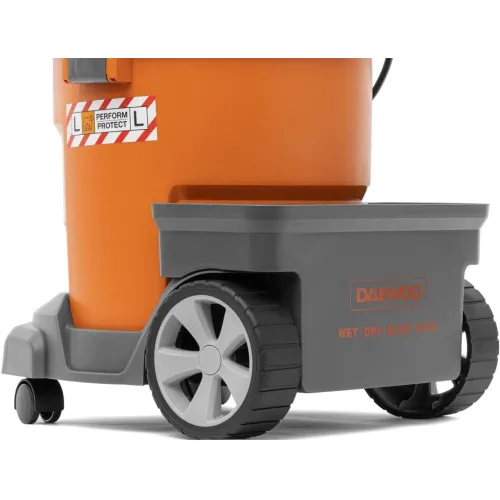 Строительный пылесос Daewoo DAVC 2014S 1400Вт (уборка: сухая/сбор воды/выдув) оранжевый
