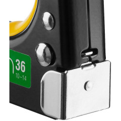 Степлер ручной Stayer BlackPro 140 скобы тип 140(6-14мм)/36(10-14мм)/300(10-14мм)/500(14мм)