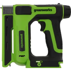 Степлер ручной Greenworks G24CS10 скобы 4/55/90/18GA