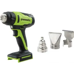 Технический фен Greenworks G24HG темп.50-550С (3400207)