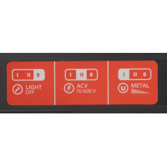 Детектор металла Ada 50 черный/оранжевый (А00506)