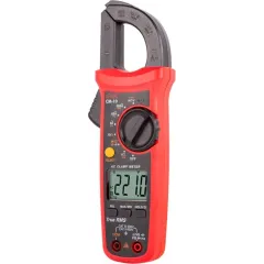 Клещи токоизмерительные RGK CM-10 цифр. измер.ток:переменный/постоянный красный/черный (776417)